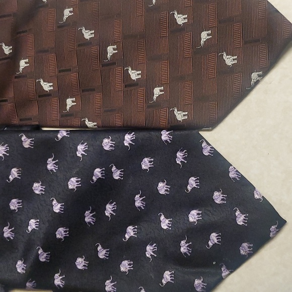 2 PIERRE CARDIN SILK  and  Variety silk vintage ties - Picture 6 of 7